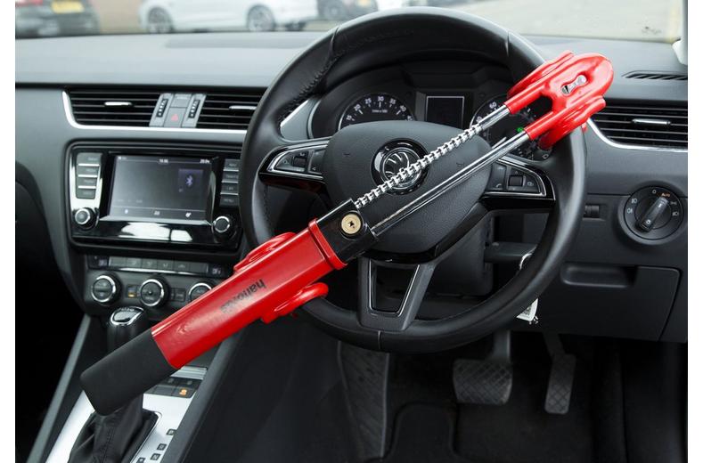 Halfords Double Bar Steering Wheel Lock Halfords Double Bar Steering Wheel Lock