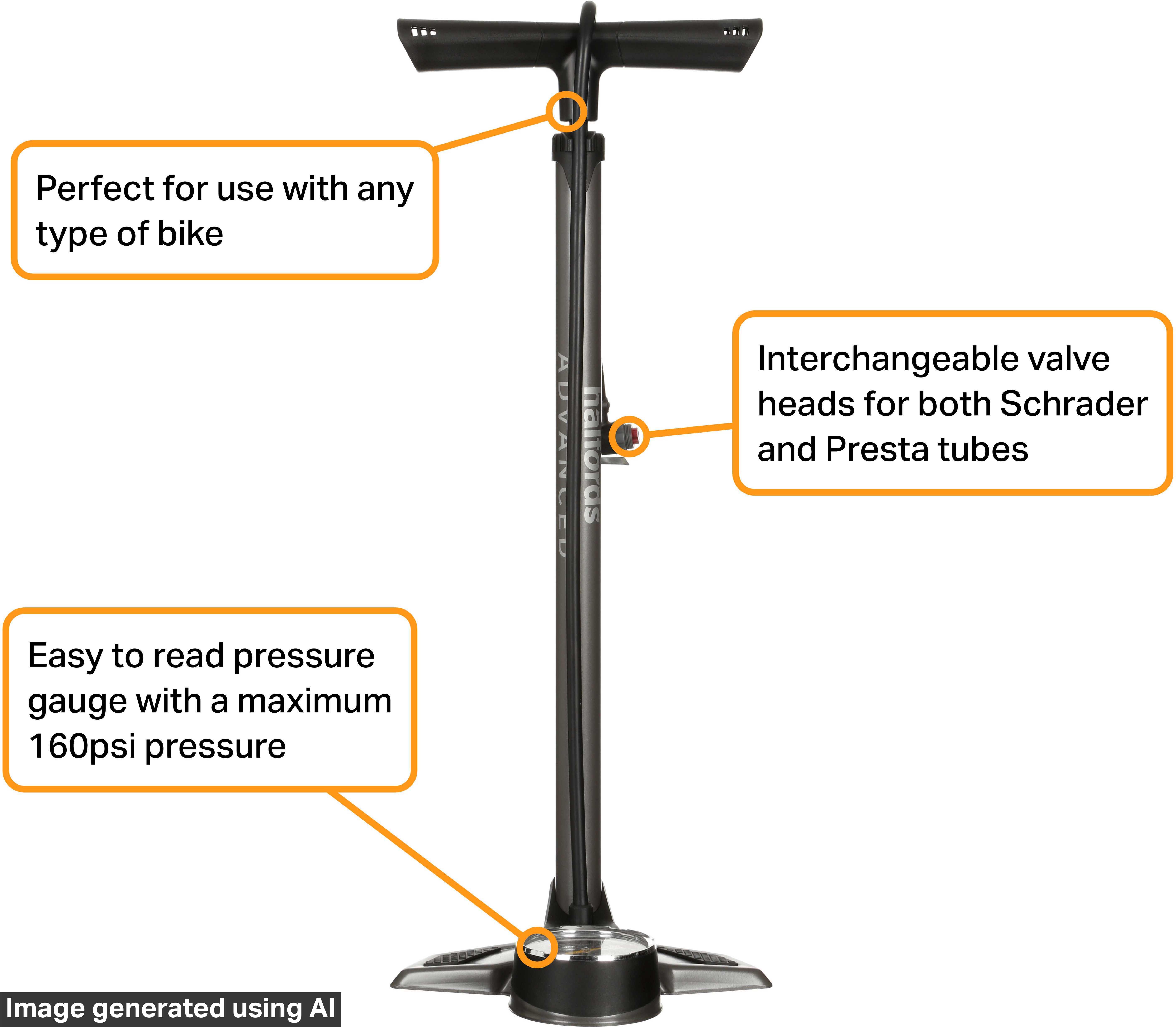 Halfords Advanced Track Pump