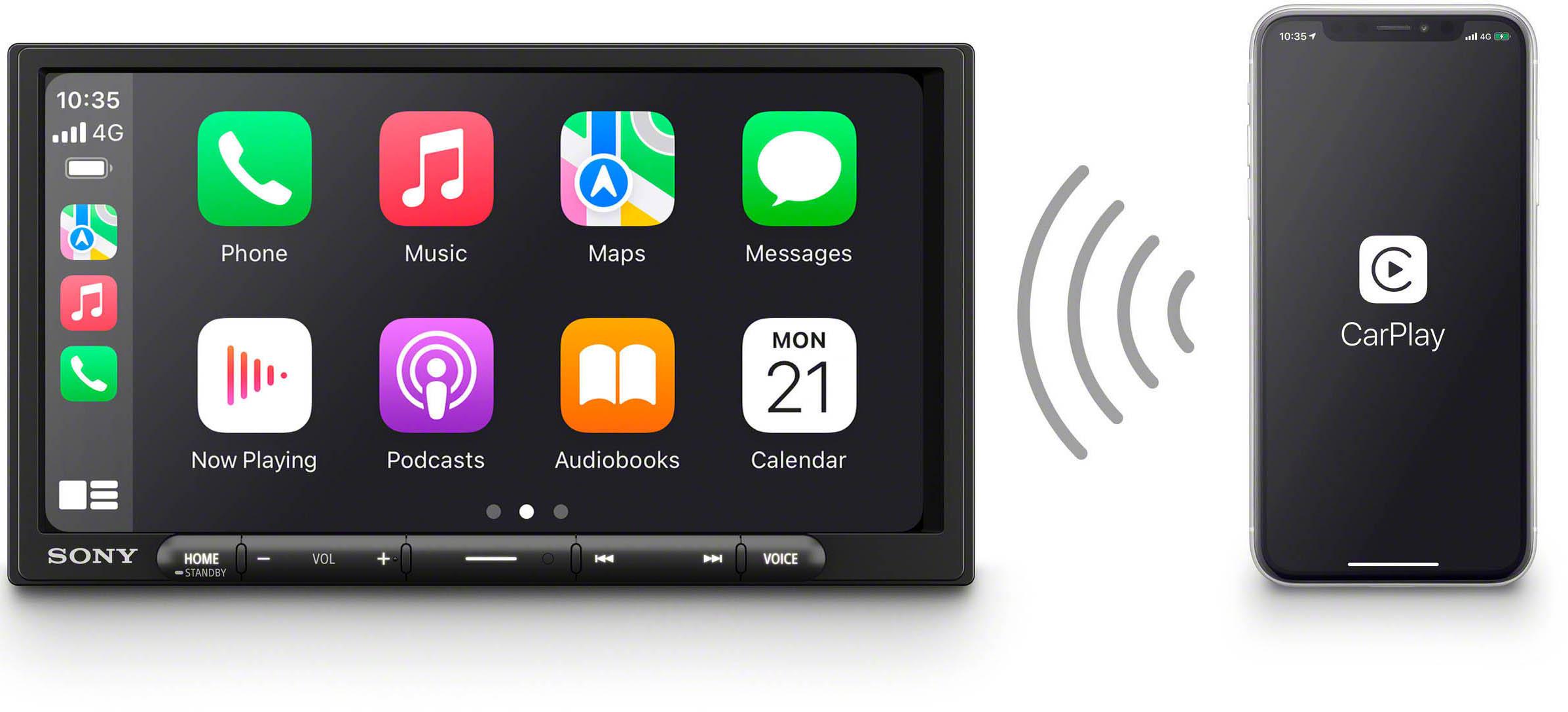 Sony XAV-AX4050 Wireless Apple Car Play and Android Auto DAB Ex-Display