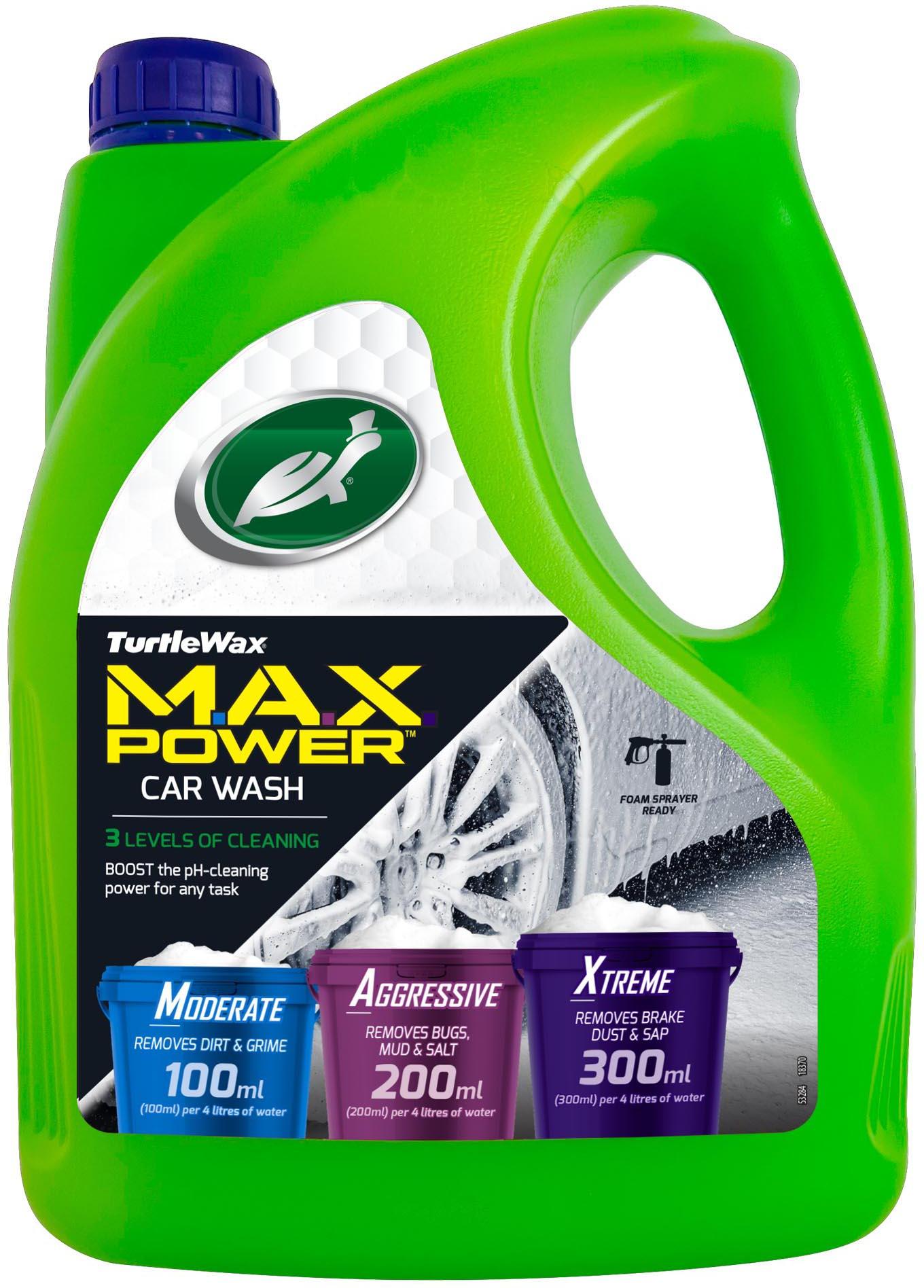 Turtle Wax Max Power Car Wash 4L