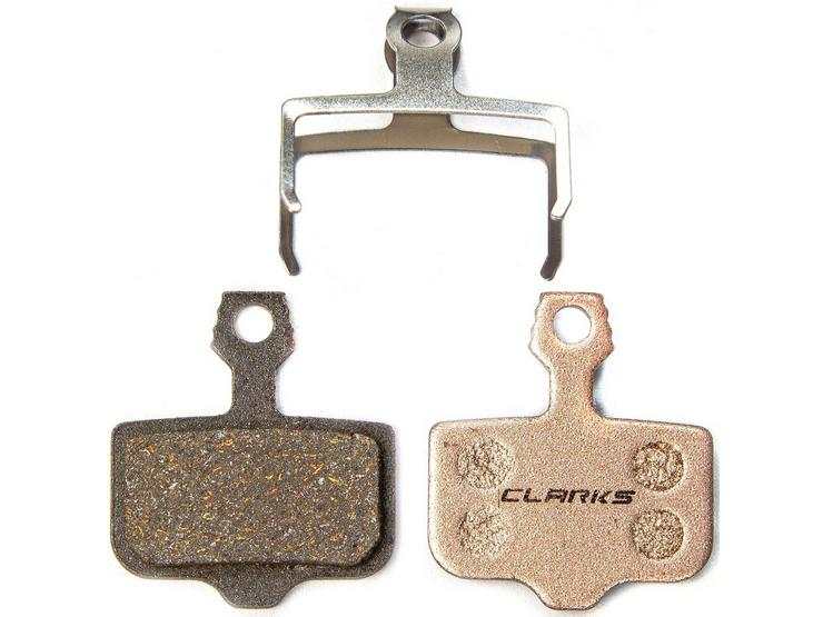 Clarks Sintered Disc Brake Pads - Avid Elixir, Level, DB, SRAM Road