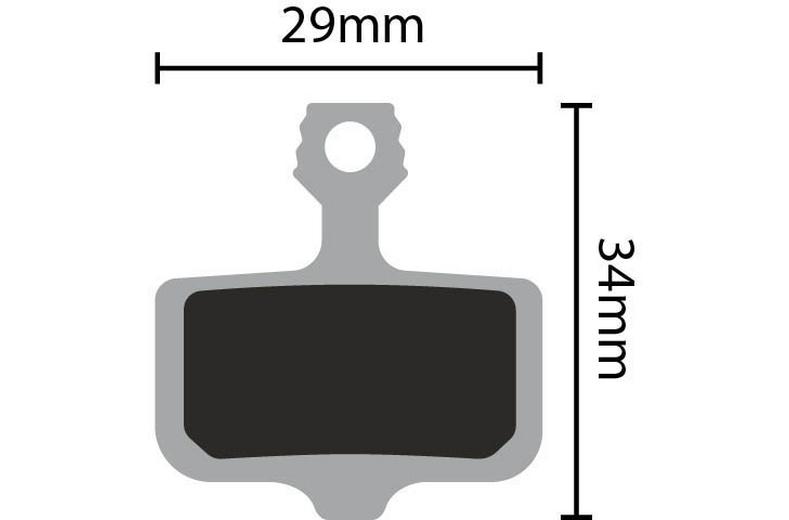 Clarks Sintered Disc Brake Pads - Avid Elixir, Level, DB, SRAM Road Clarks Sintered Disc Brake Pads - Avid Elixir, Level, DB, SRAM Road