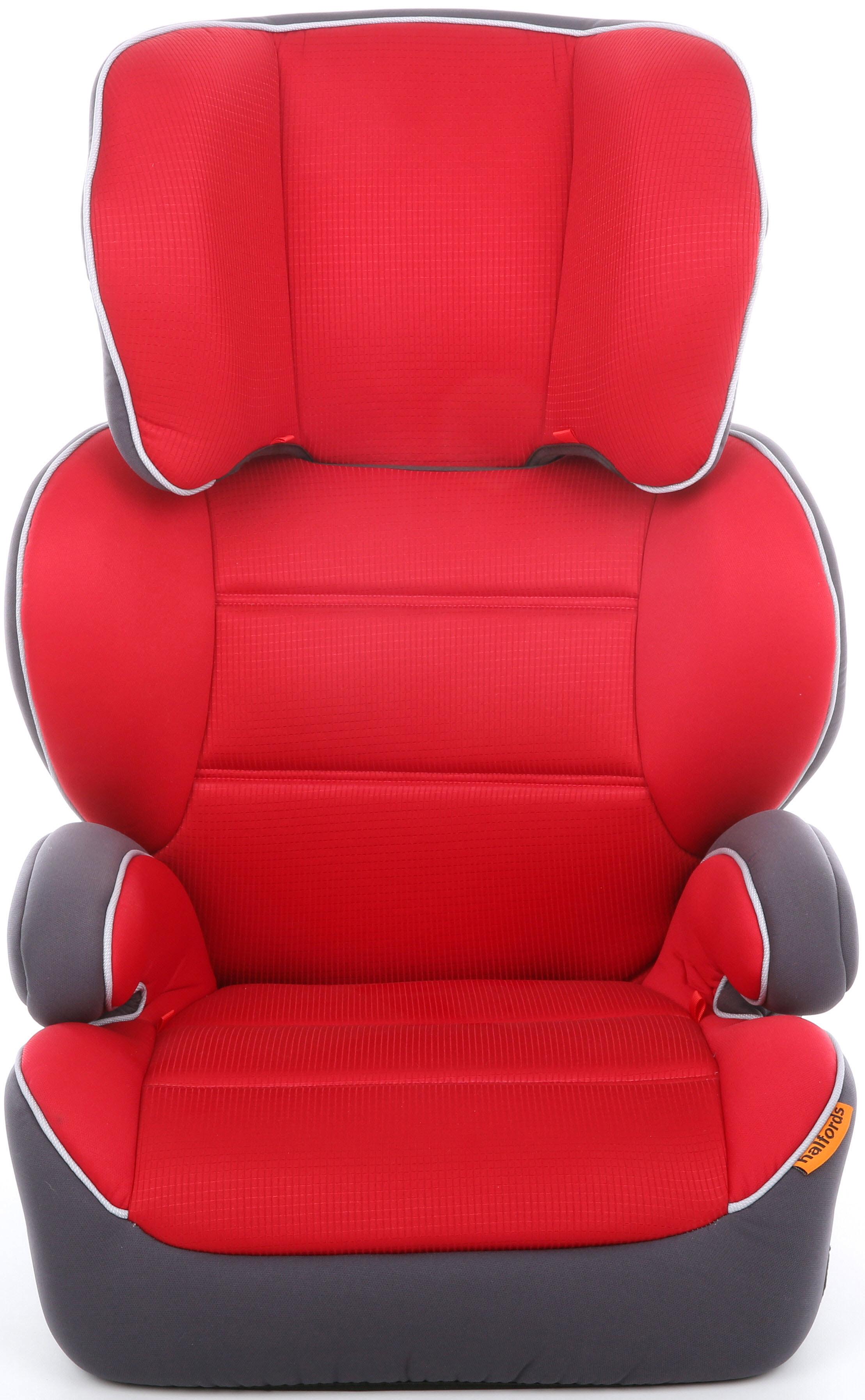 Halfords Group 2/3 Highback Booster Seat - Red