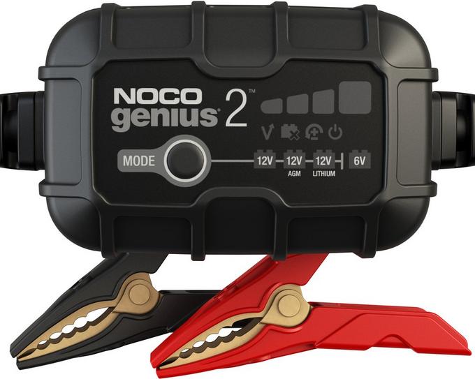 NOCO GENIUS2 2-Amp Battery Charger | Halfords UK