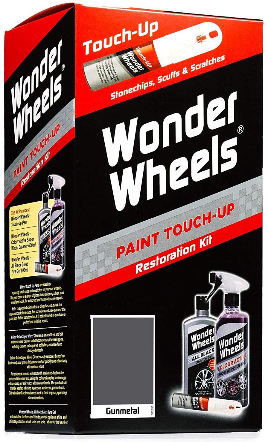 Wonder Wheel Clean & Touch Up Kit - Gun Metal