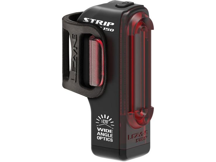 Lezyne Strip Drive 150 Lumen Rear Bike Light, Black