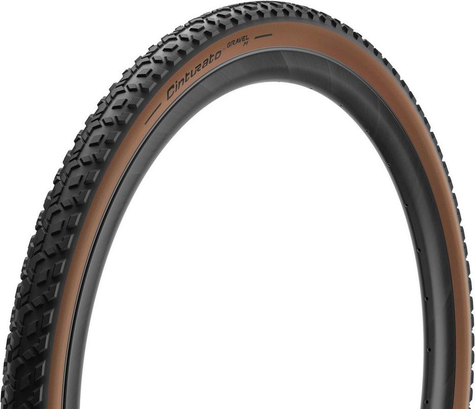 Halfords Pirelli Cinturato Gravel M Tyre, Tan, 700X35C | Extra 8% off for BC Members