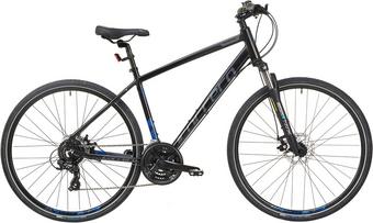 Carrera Crossfire 2 Mens Hybrid Bike, Black - M Frame (Damaged Paint)