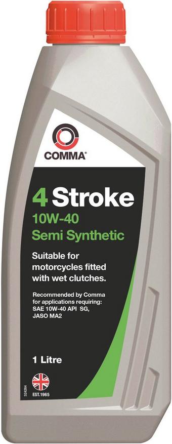 Comma 4-Stroke 10W-40 Oil - 1L