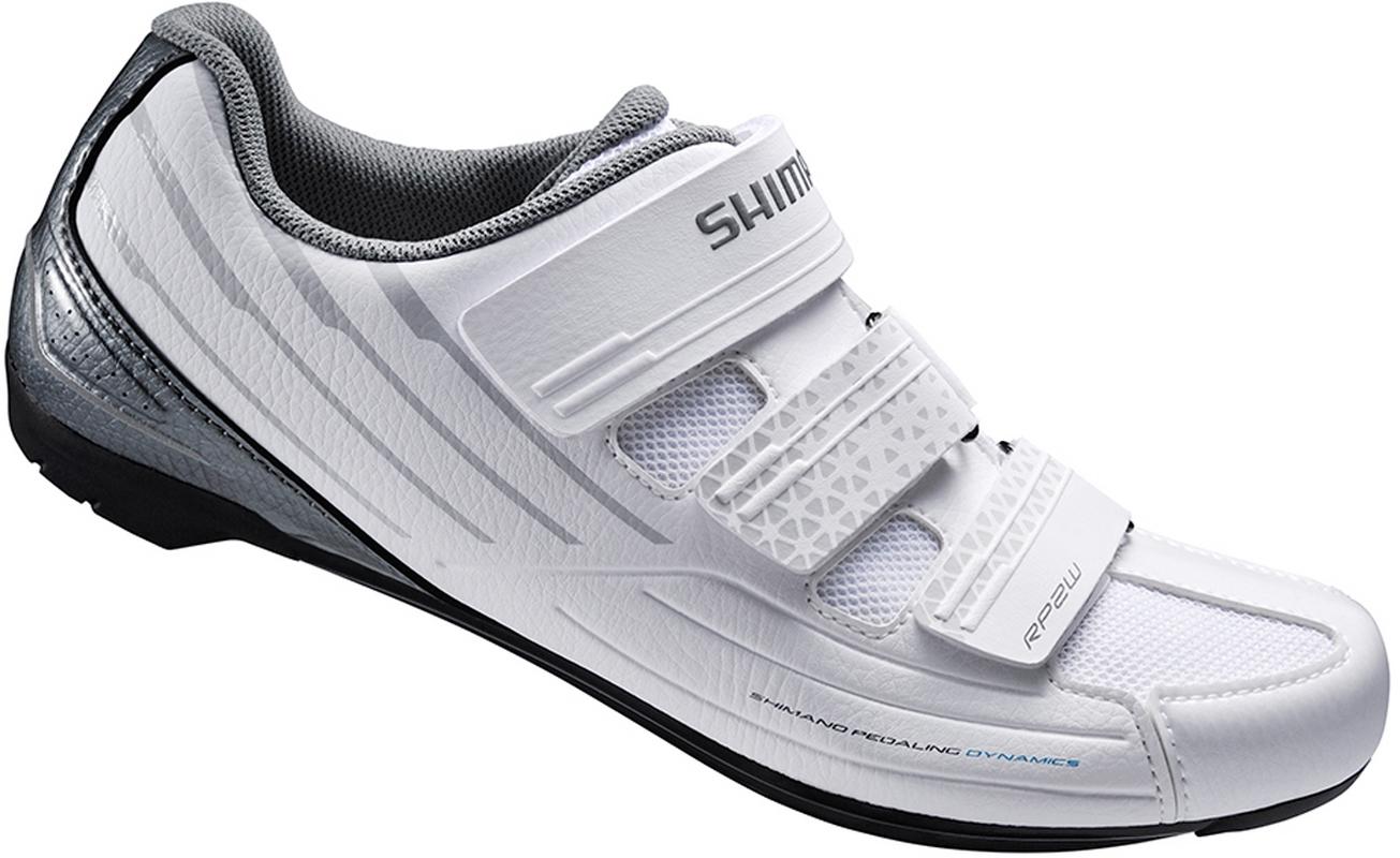 Halfords Shimano RP2 Womens Road Shoes - 36, White | Extra 8% off for BC Members