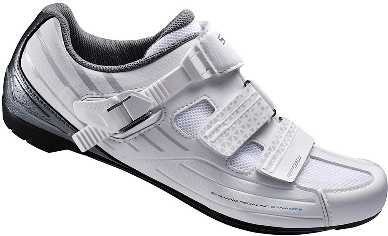 Halfords Shimano RP3 Womens Road Shoes - 37, White | Extra 8% off for BC Members