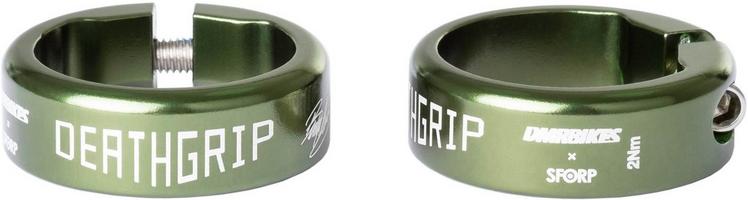 Halfords DMR Dmr Deathgrip Collars, Green | Extra 8% off for BC Members