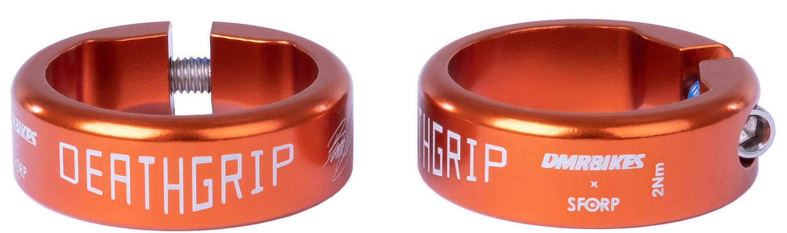 Halfords DMR Dmr Deathgrip Collars, Orange | Extra 8% off for BC Members