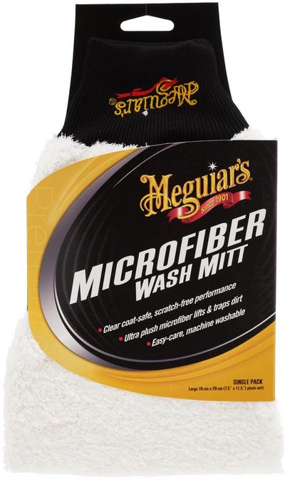 Meguiars Super Thick Microfibre Car Wash Mitt Meguiars Super Thick Microfibre Car Wash Mitt