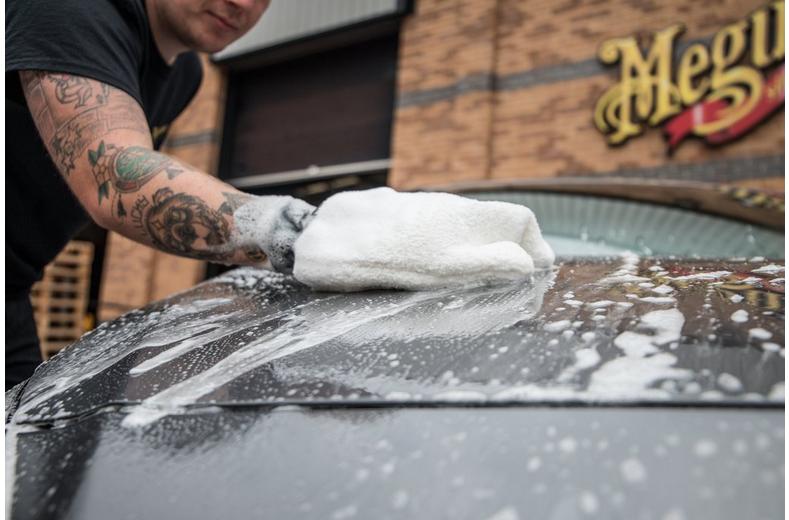 Meguiars Super Thick Microfibre Car Wash Mitt Meguiars Super Thick Microfibre Car Wash Mitt