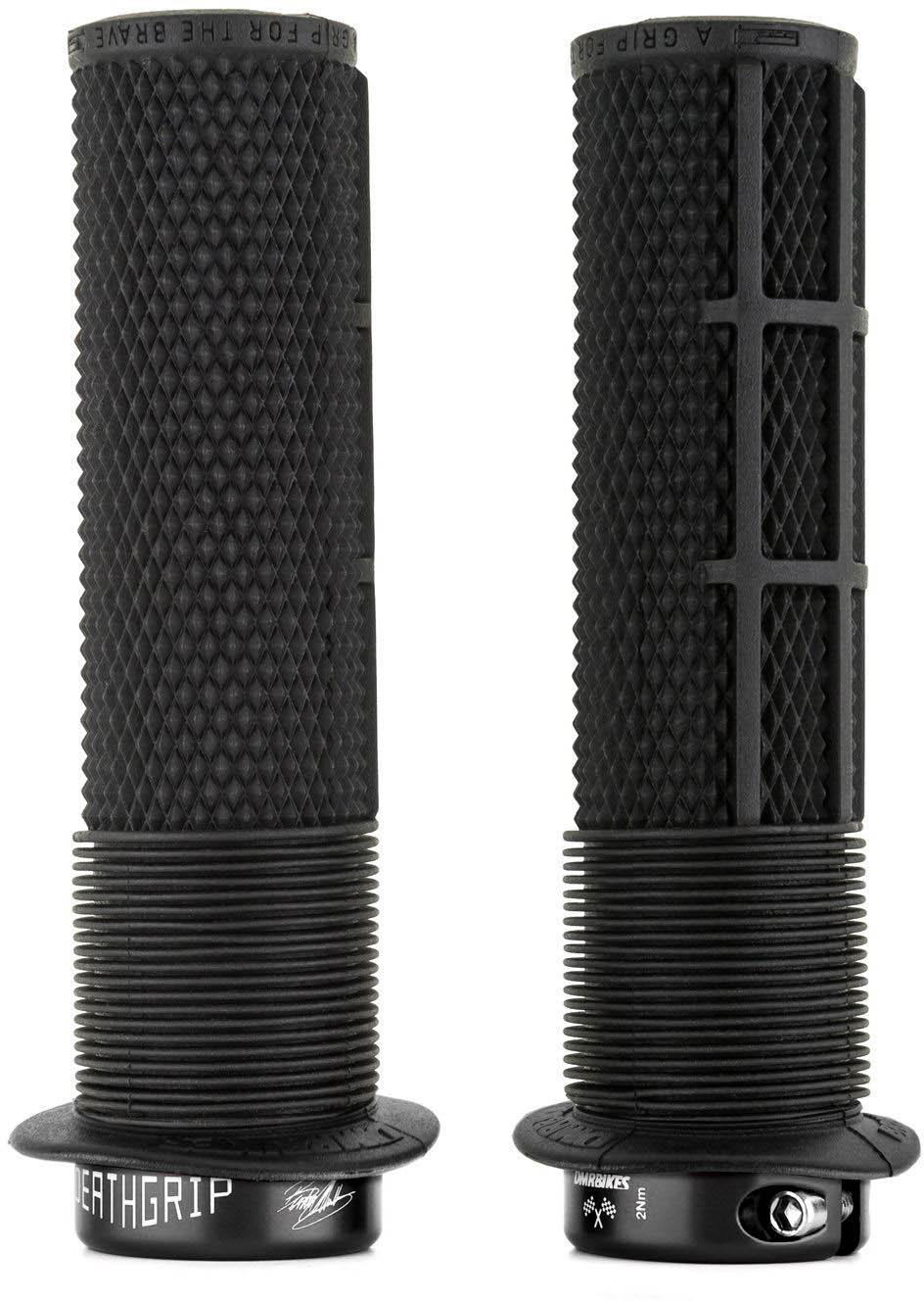 Halfords DMR Dmr Deathgrip Race Flange Grips Black Thick | Extra 8% off for BC Members