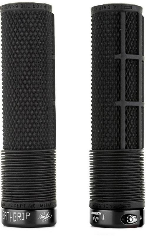 Halfords DMR Dmr Deathgrip Race Flangeless Grips Black Thick | Extra 8% off for BC Members