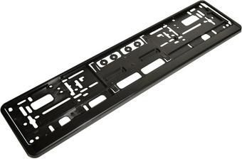 Halfords Black Number Plate Frame Trim