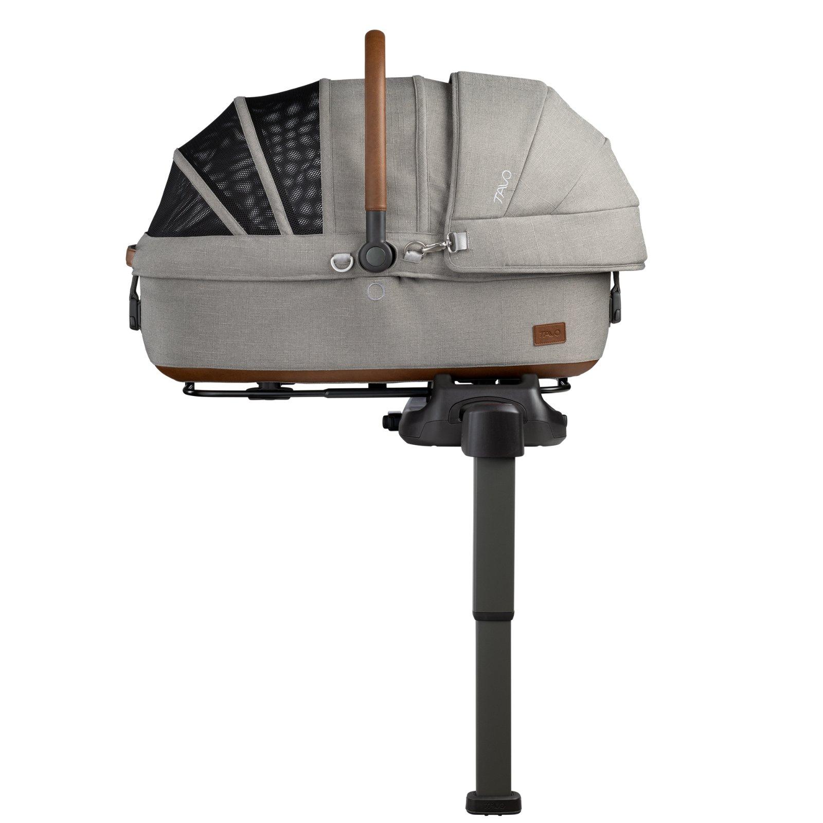 Tavo Maeve Medium Dog Car Seat with Car Seat Base - Rigid Merle