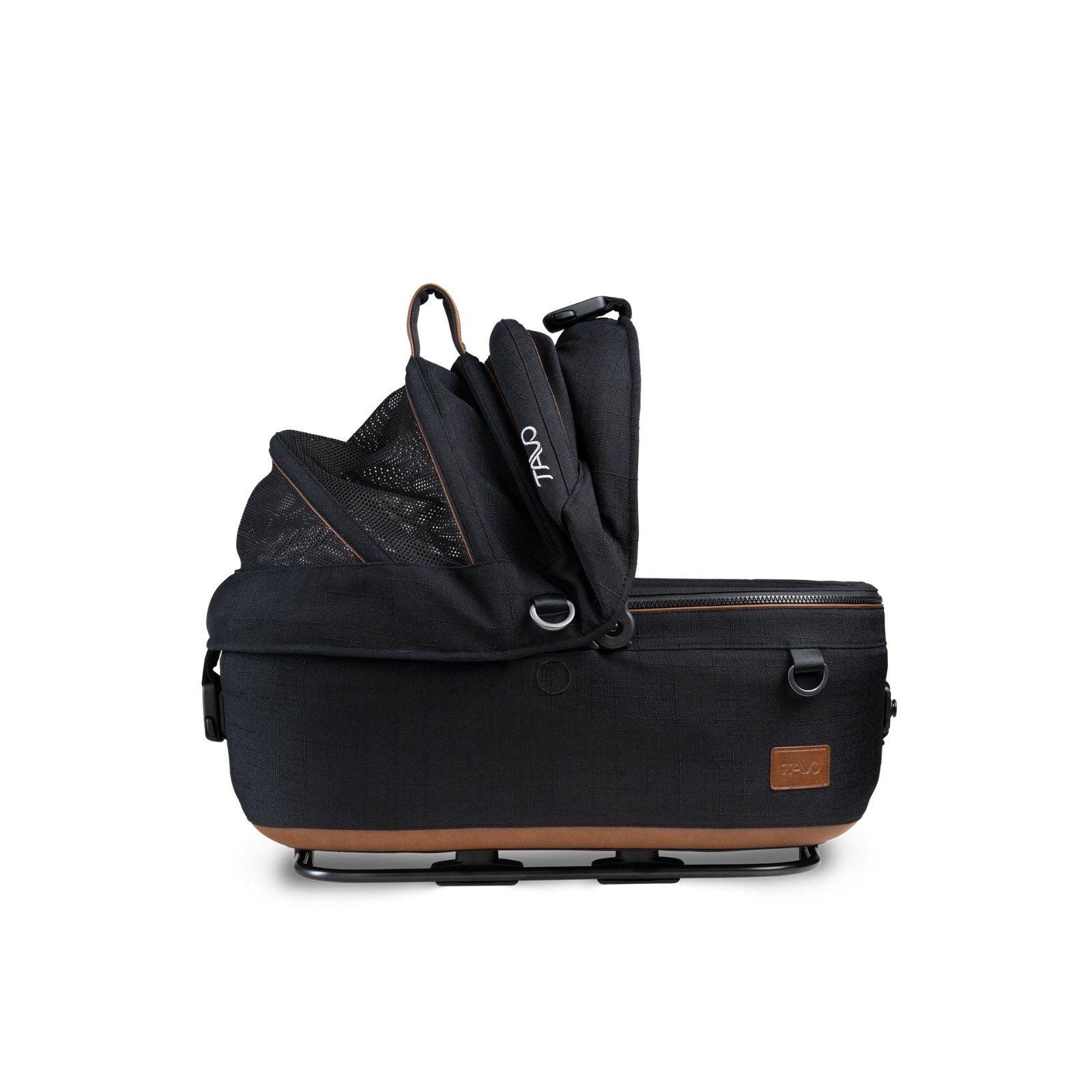 Tavo Maeve Small Dog Car Seat with Car Seat Base - Flex Onyx