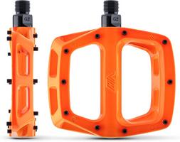 Halfords DMR Dmr V8 Pedals, Highlighter Orange | Extra 8% off for BC Members