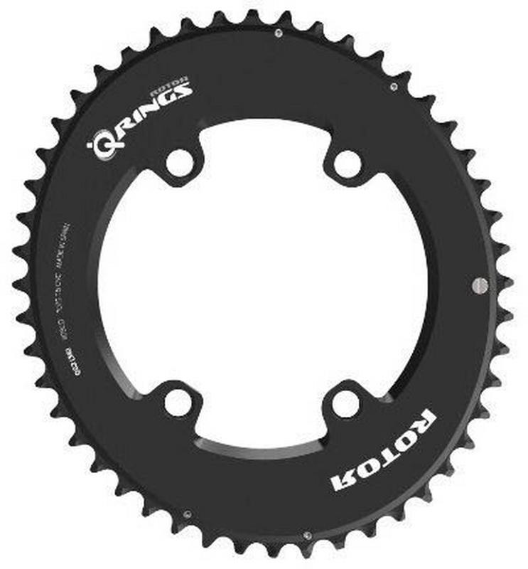 Halfords Rotor Q Ring 110 Bcd 4 Bolt Chainring 55T (Aero) | Extra 8% off for BC Members