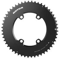 Halfords Rotor Noq 110 Bcd 4 Bolt Round Chainring 54T (Aero) | Extra 8% off for BC Members