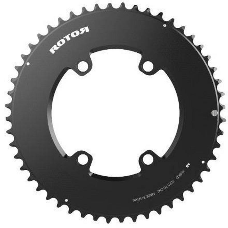 Halfords Rotor Noq 110 Bcd 4 Bolt Round Chainring 54T (Aero) | Extra 8% off for BC Members