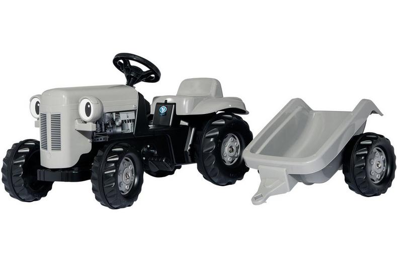 Rolly Kid Little Grey Fergie Tractor & Trailer Rolly Kid Little Grey Fergie Tractor & Trailer