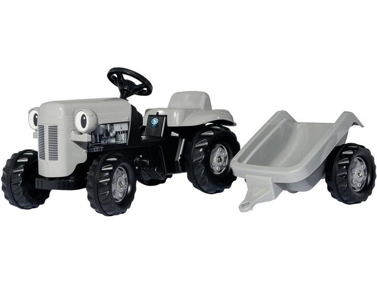 Rolly Kid Little Grey Fergie Tractor & Trailer