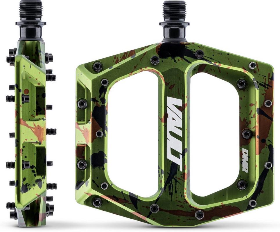 Halfords DMR Dmr Vault Pedals, Liquid Camo Green | Extra 8% off for BC Members