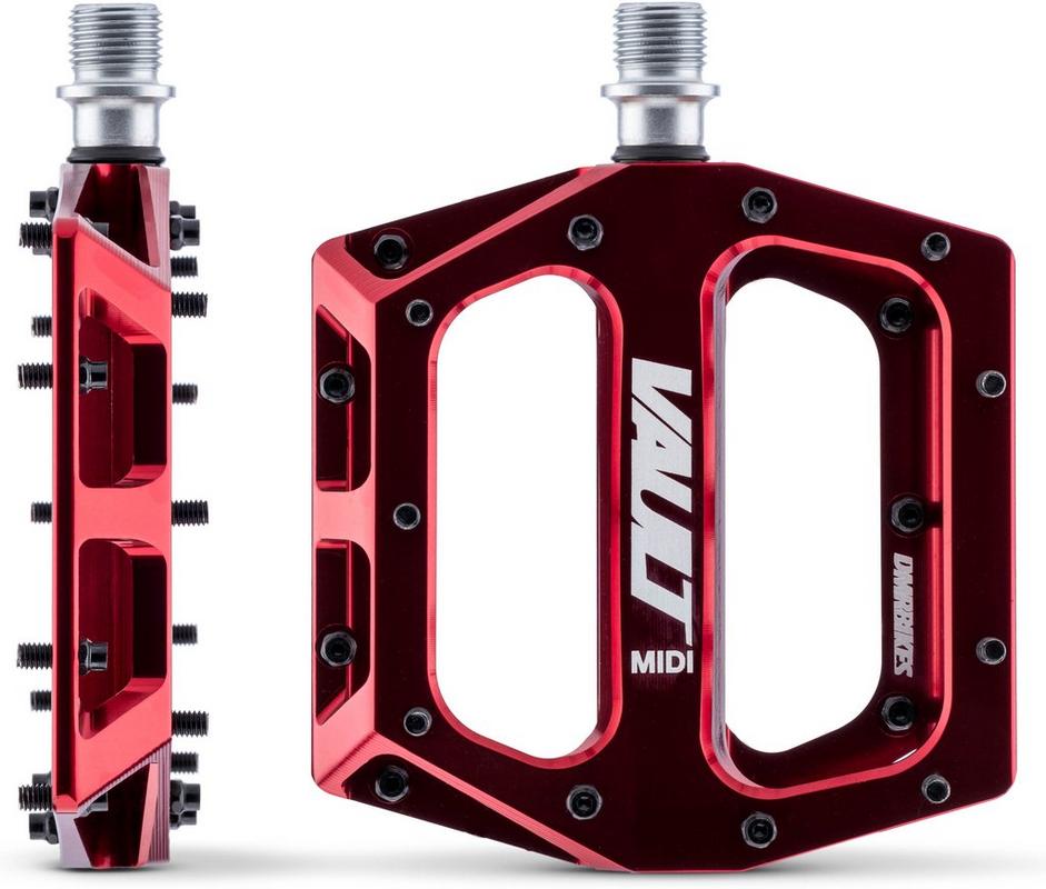 Halfords DMR Dmr Vault Midi Pedals, Red | Extra 8% off for BC Members