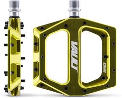 Halfords DMR Dmr Vault Pedals, Lemon-Lime | Extra 8% off for BC Members