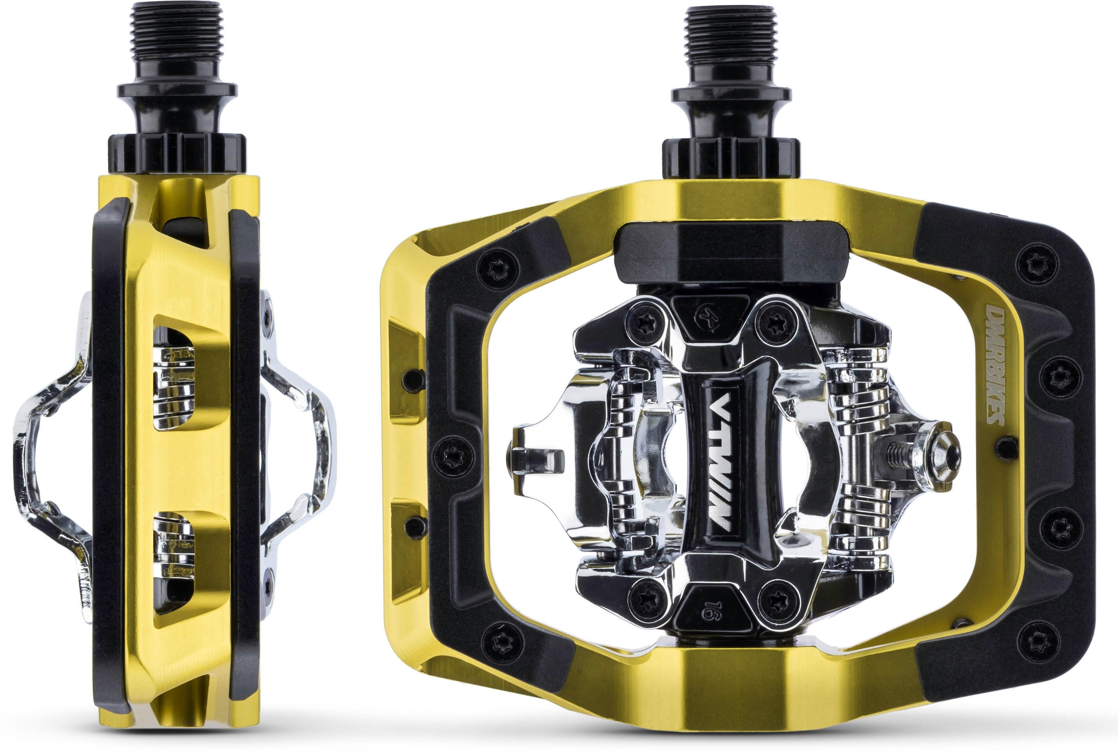 DMR VTwin Pedals, LemonLime Halfords UK