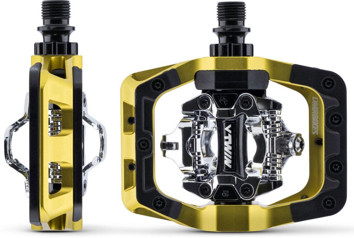 Halfords DMR Dmr V-Twin Pedals, Lemon-Lime | Extra 8% off for BC Members