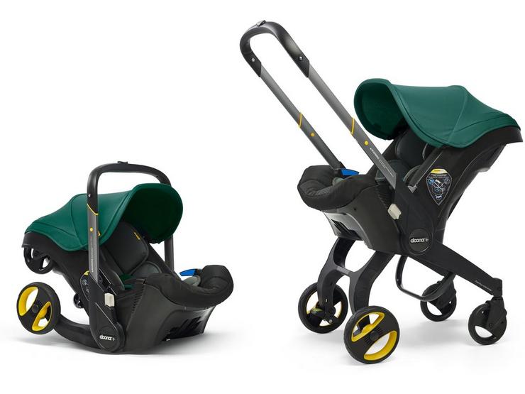 Doona+ Infant Car Seat and Stroller Travel System - Racing Green
