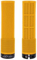 Halfords DMR Dmr Deathgrip Flangeless Grips Gul Yellow Thin | Extra 8% off for BC Members