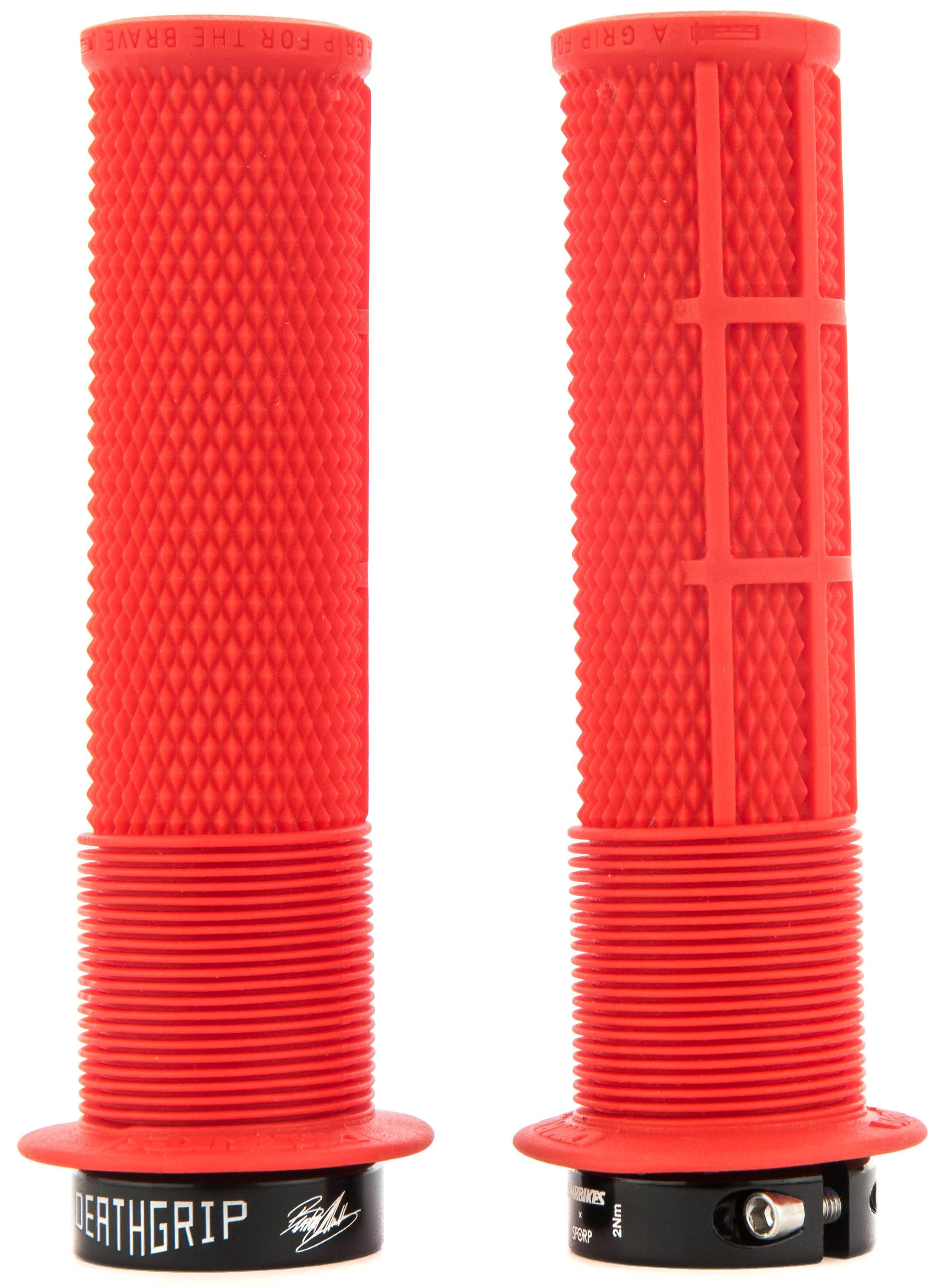 DMR DeathGrip Flange Grips Royal Blue Thick