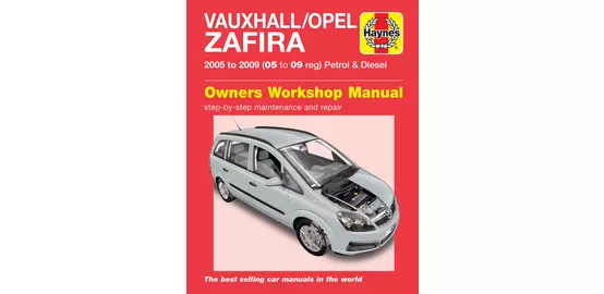Haynes Vauxhall Zafira 05 09 Manual