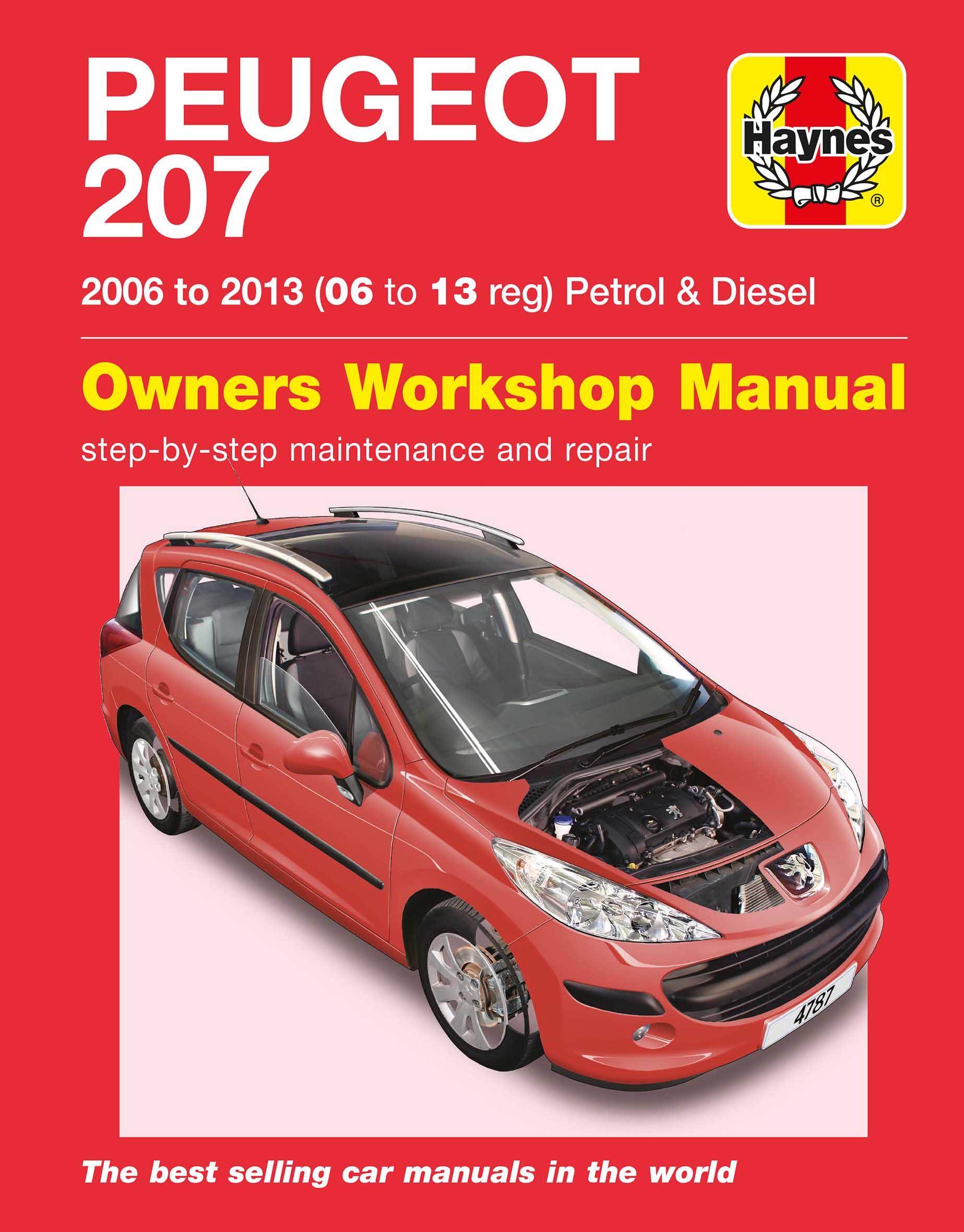 Haynes Peugeot 207 (06 - July 09) Manual
