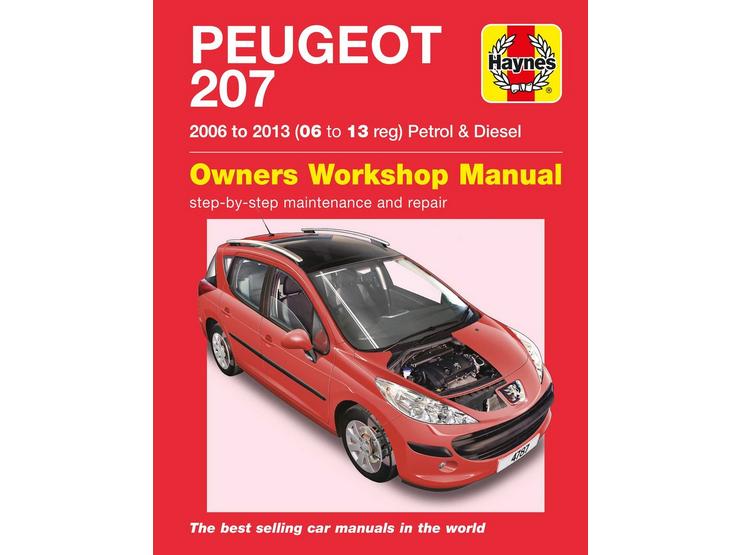 Haynes Peugeot 207 (06 - July 09) Manual