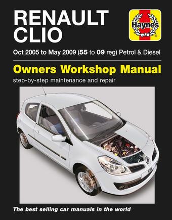 Haynes Renault Clio (Oct 05 - May 09) Manual
