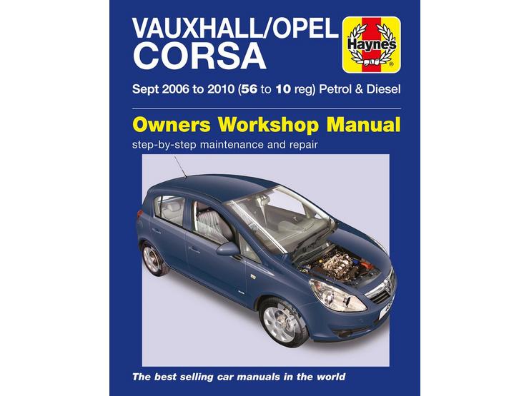 Haynes Vauxhall/Opel Corsa (Sept 06 - 10) Manual