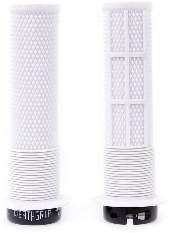 Halfords DMR Dmr Deathgrip Flange Grips White Thick | Extra 8% off for BC Members