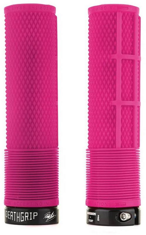 Halfords DMR Dmr Deathgrip Flangeless Grips Pink Thin | Extra 8% off for BC Members