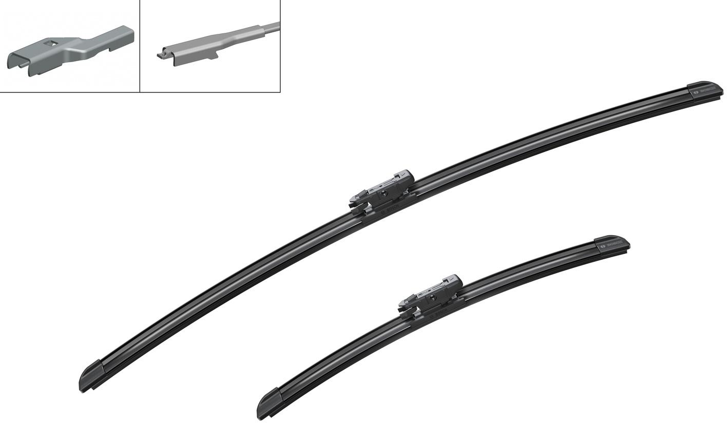 Bosch AM246S Wiper Blades - Front Pair