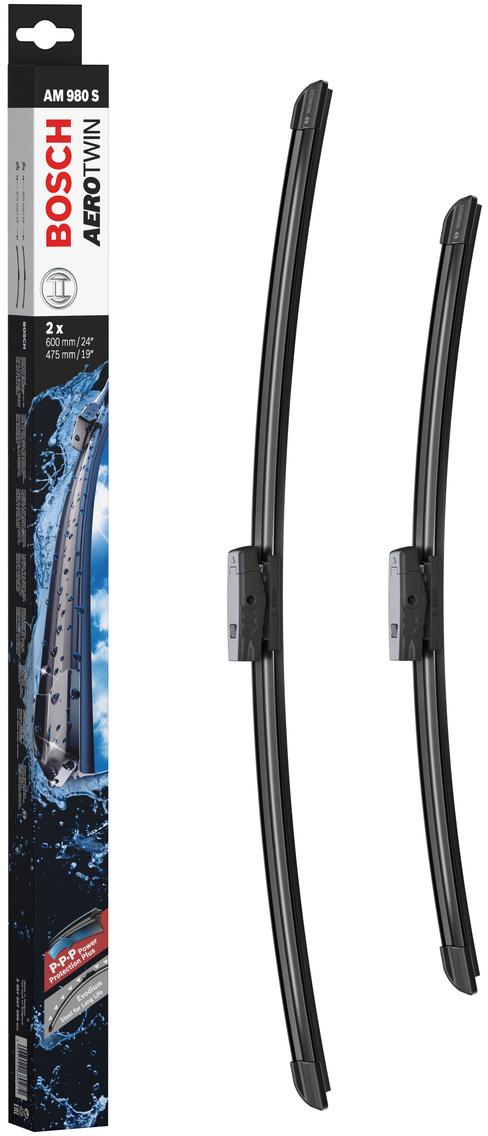 Bosch AM980S Wiper Blades - Front Pair