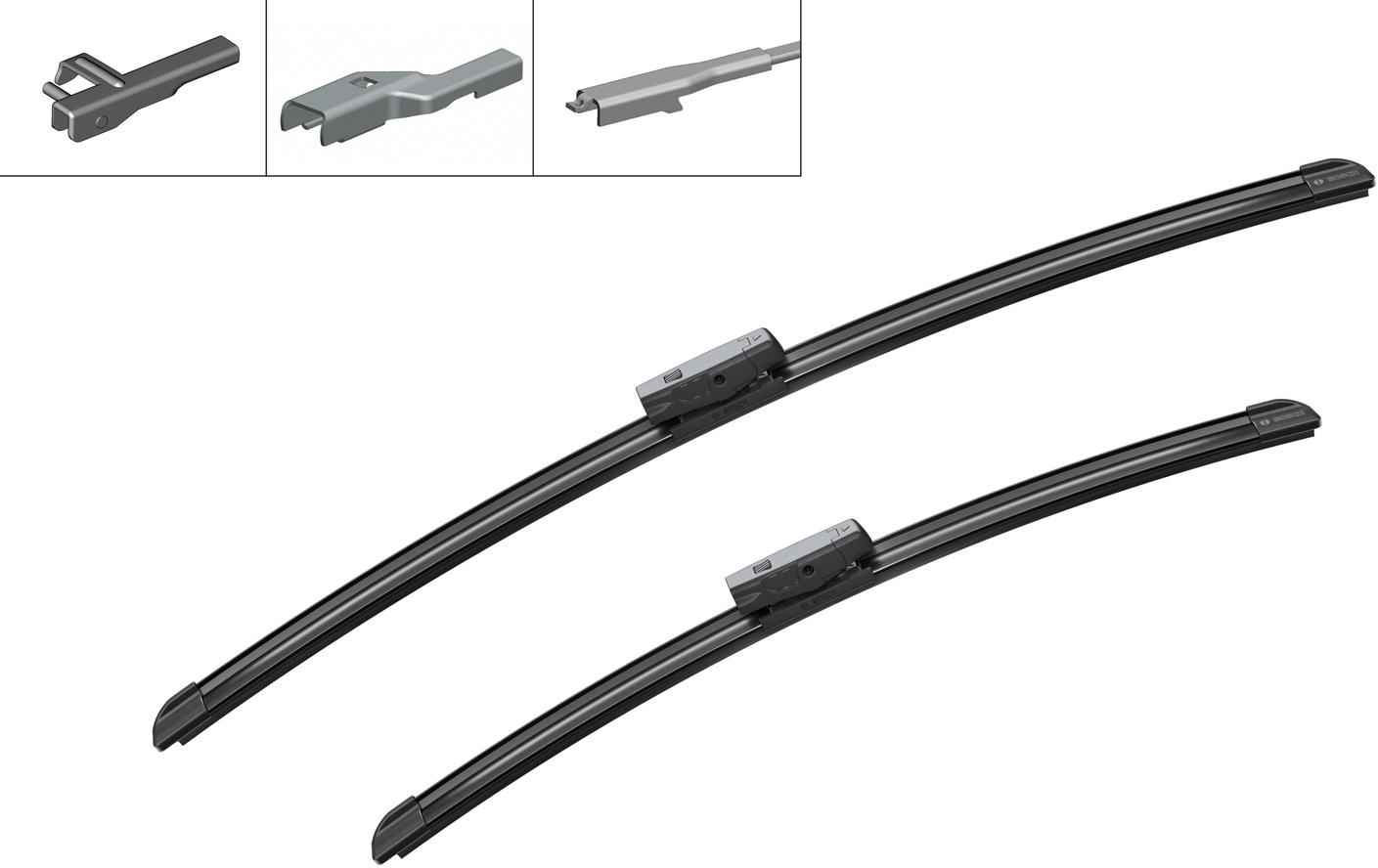 Bosch AM980S Wiper Blades - Front Pair
