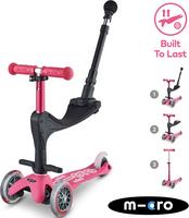 Halfords Mini Micro 3In1 Deluxe Plus Pink Kids Scooter | Extra 8% off for BC Members