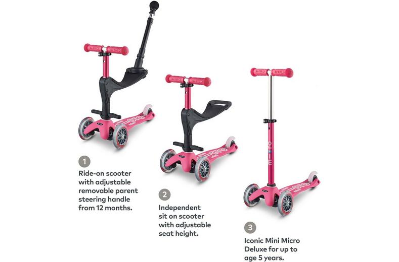 Mini Micro 3in1 Deluxe Plus Kids Scooter Mini Micro 3in1 Deluxe Plus Kids Scooter
